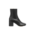 MM6 Maison Margiela Anatomic Ankle Boots in Black | Boots | Coveti