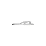 MM6 Maison Margiela Anatomic Leather Flip Flops in Silver | Flip Flops & Slides | Coveti