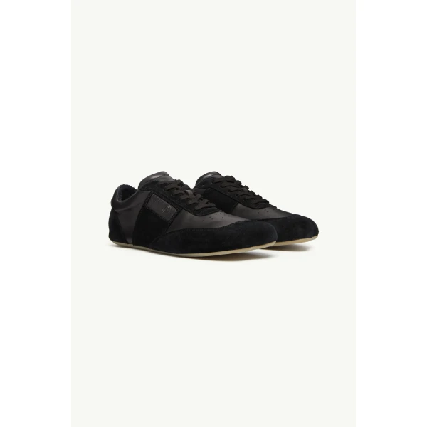 MM6 Maison Margiela Anatomic Sneakers in Black, view 3 | Sneakers | Coveti