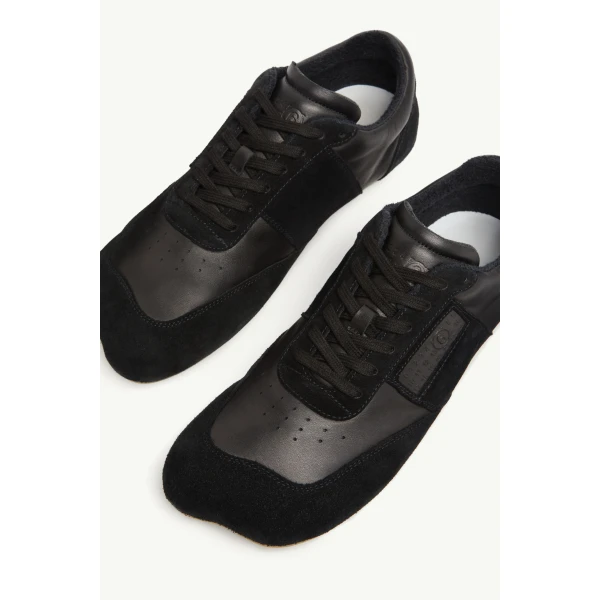 MM6 Maison Margiela Anatomic Sneakers in Black, view 6 | Sneakers | Coveti