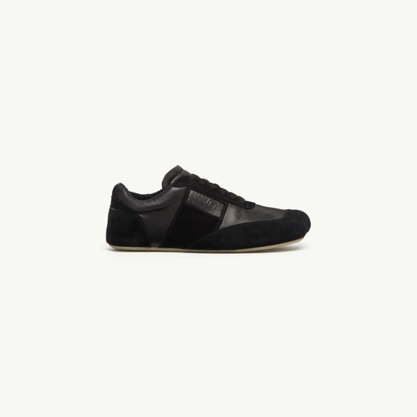 MM6 Maison Margiela Anatomic Sneakers in Black | Sneakers | Coveti