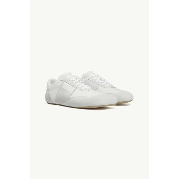 MM6 Maison Margiela Anatomic Sneakers in White, view 3 | Sneakers | Coveti