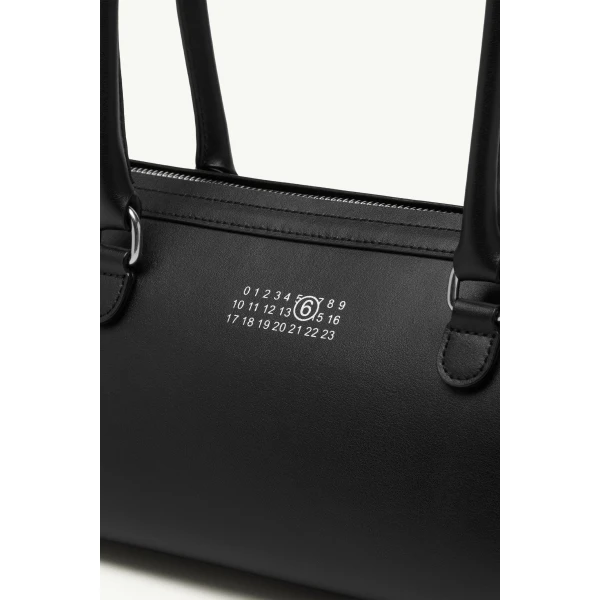 MM6 Maison Margiela Bauletto Shoulder Bag Small in Black, view 5 | Shoulder & Crossbody Bags | Coveti