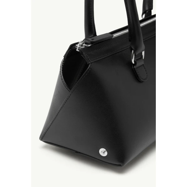 MM6 Maison Margiela Bauletto Shoulder Bag Small in Black, view 6 | Shoulder & Crossbody Bags | Coveti