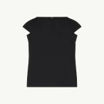 MM6 Maison Margiela Cap-Sleeve Dress in Black MM6 Maison Margiela Cap-Sleeve Dress in Black | Mini Dresses | Coveti