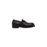 MM6 Maison Margiela City Biker Loafers in Black | Loafers | Coveti