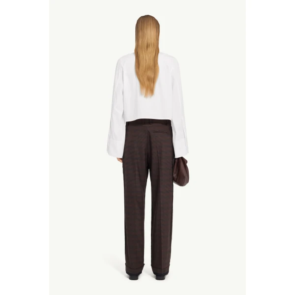 MM6 Maison Margiela Cotton Shirt in White, view 4 | Shirts | Coveti