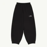MM6 Maison Margiela Cotton Sweatpants in Black | Sweatpants | Coveti