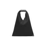 MM6 Maison Margiela Fabric Japanese Bag Classic Small in Black | Totes & Top-Handle Bags | Coveti