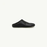 MM6 Maison Margiela Factory Sabots in Black | Mules | Coveti