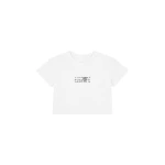 MM6 Maison Margiela Flipped-Print Overdyed T-Shirt in White | T-shirts | Coveti