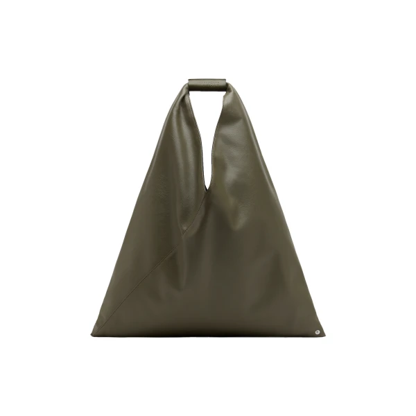 MM6 Maison Margiela Japanese Bag Classic Medium in Khaki | Totes & Top-Handle Bags | Coveti