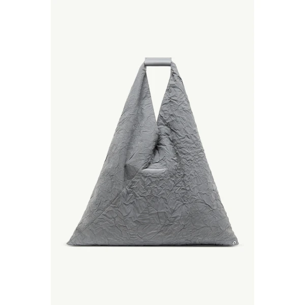 MM6 Maison Margiela Japanese Bag Classic Medium in Light Blue, view 4 | Totes & Top-Handle Bags | Coveti