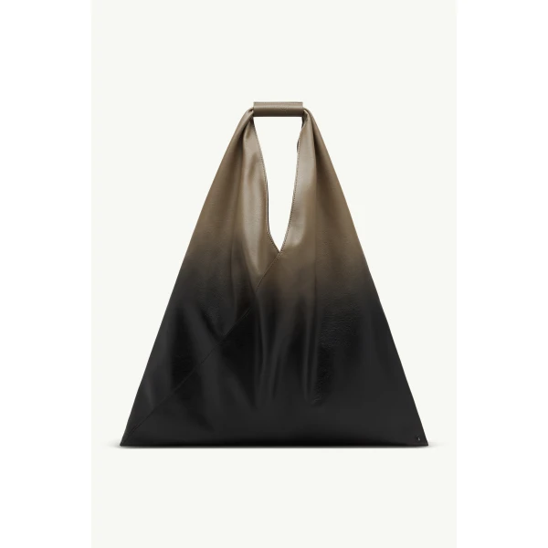 MM6 Maison Margiela Japanese Bag Classic Medium in Ombre Black, view 2 | Totes & Top-Handle Bags | Coveti