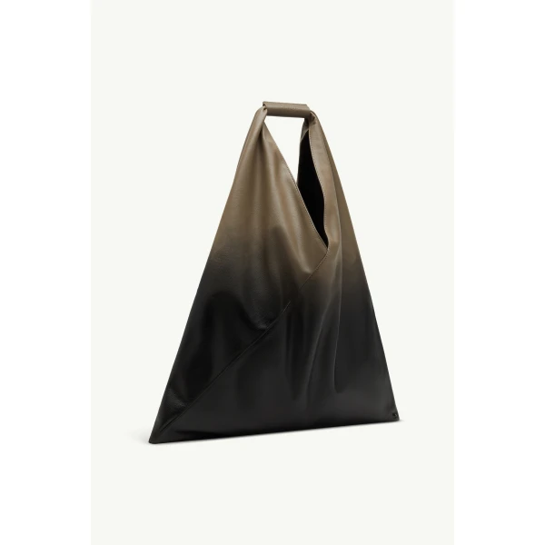 MM6 Maison Margiela Japanese Bag Classic Medium in Ombre Black, view 3 | Totes & Top-Handle Bags | Coveti