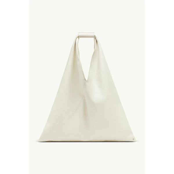 MM6 Maison Margiela Japanese Bag Classic Medium in White, view 2 | Totes & Top-Handle Bags | Coveti