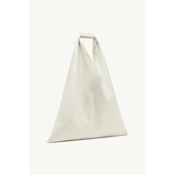 MM6 Maison Margiela Japanese Bag Classic Medium in White, view 3 | Totes & Top-Handle Bags | Coveti