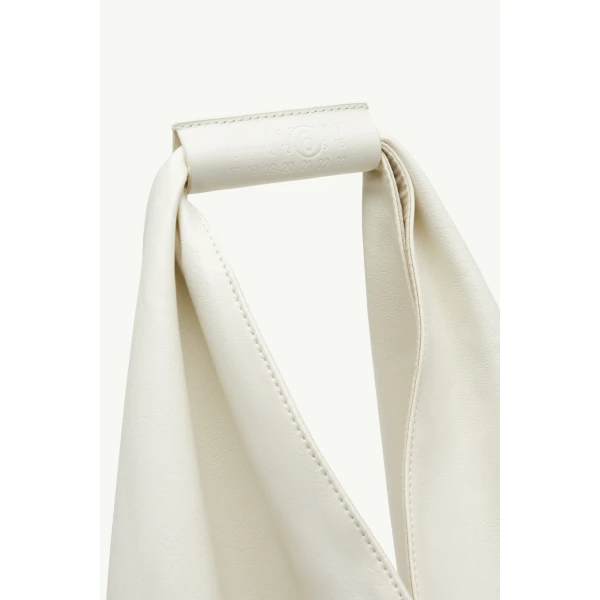 MM6 Maison Margiela Japanese Bag Classic Medium in White, view 5 | Totes & Top-Handle Bags | Coveti