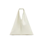 MM6 Maison Margiela Japanese Bag Classic Medium in White | Totes & Top-Handle Bags | Coveti
