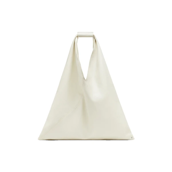 MM6 Maison Margiela Japanese Bag Classic Medium in White | Totes & Top-Handle Bags | Coveti
