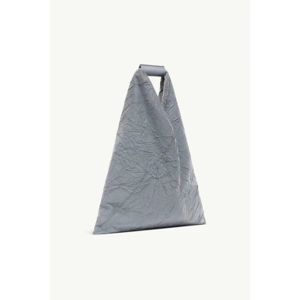 MM6 Maison Margiela Japanese Bag Classic Small in Light Blue, view 3 | Totes & Top-Handle Bags | Coveti