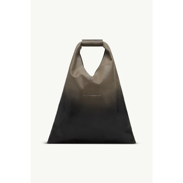MM6 Maison Margiela Japanese Bag Classic Small in Ombre Black, view 4 | Totes & Top-Handle Bags | Coveti