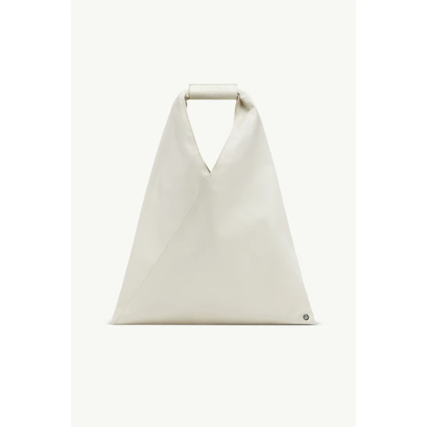 MM6 Maison Margiela Japanese Bag Classic Small in White, view 2 | Totes & Top-Handle Bags | Coveti