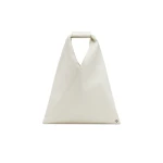 MM6 Maison Margiela Japanese Bag Classic Small in White | Totes & Top-Handle Bags | Coveti