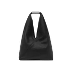 MM6 Maison Margiela Japanese Bag Jewel Handle Classic in Black | Totes & Top-Handle Bags | Coveti