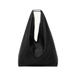 MM6 Maison Margiela Japanese Bag Jewel Handle Large in Black | Totes & Top-Handle Bags | Coveti