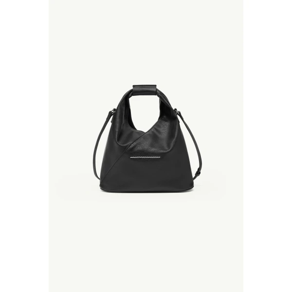 MM6 Maison Margiela Japanese Crossbody Bag in Black, view 4 | Shoulder & Crossbody Bags | Coveti