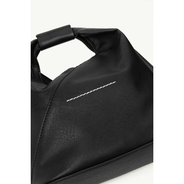 MM6 Maison Margiela Japanese Crossbody Bag in Black, view 6 | Shoulder & Crossbody Bags | Coveti