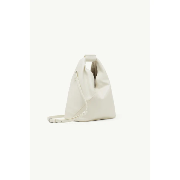 MM6 Maison Margiela Japanese Crossbody Bag in White, view 3 | Shoulder & Crossbody Bags | Coveti