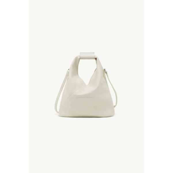 MM6 Maison Margiela Japanese Crossbody Bag in White, view 4 | Shoulder & Crossbody Bags | Coveti