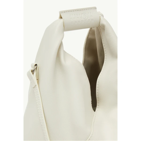 MM6 Maison Margiela Japanese Crossbody Bag in White, view 5 | Shoulder & Crossbody Bags | Coveti