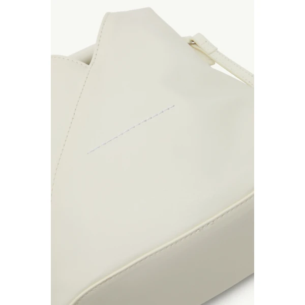 MM6 Maison Margiela Japanese Crossbody Bag in White, view 6 | Shoulder & Crossbody Bags | Coveti