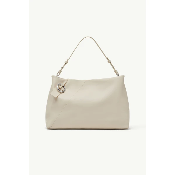 MM6 Maison Margiela Japanese Pochette Bag in Alabaster, view 2 | Clutch Bags | Coveti