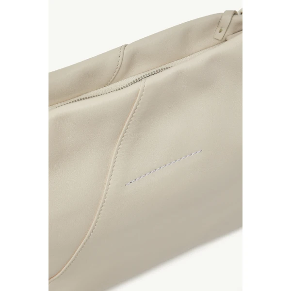 MM6 Maison Margiela Japanese Pochette Bag in Alabaster, view 6 | Clutch Bags | Coveti