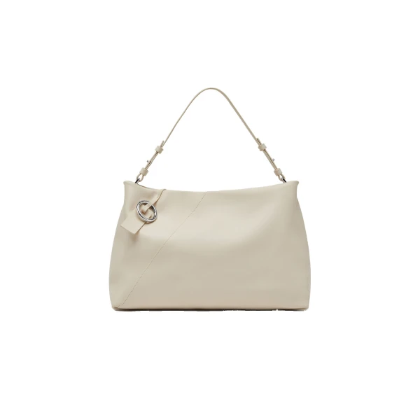 Japanese Pochette Bag in Alabaster