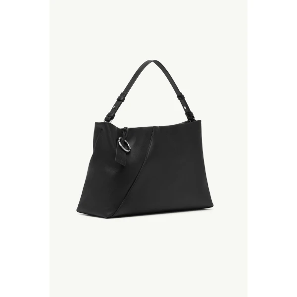 MM6 Maison Margiela Japanese Pochette Bag in Black, view 3 | Clutch Bags | Coveti
