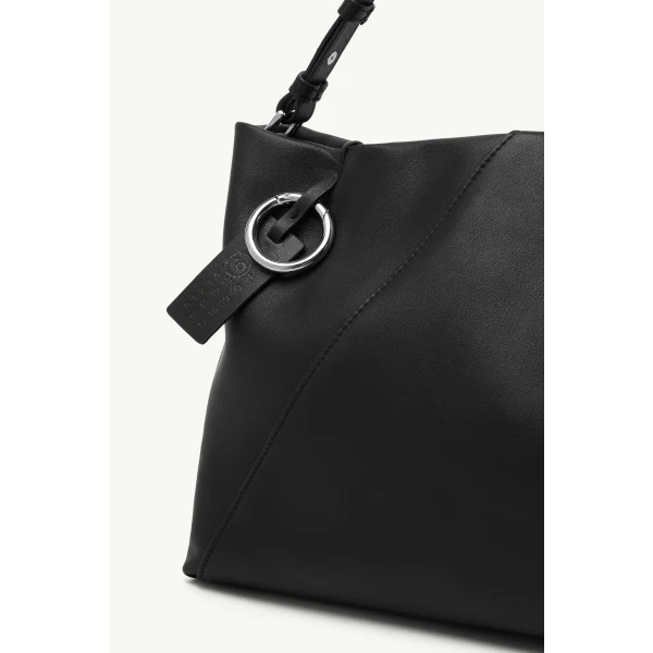 MM6 Maison Margiela Japanese Pochette Bag in Black, view 5 | Clutch Bags | Coveti