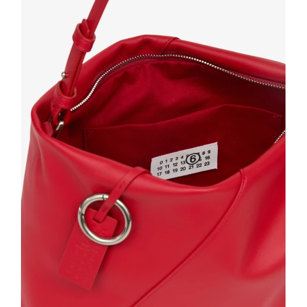 MM6 Maison Margiela Japanese Pochette Bag in Red, view 6 | Clutch Bags | Coveti