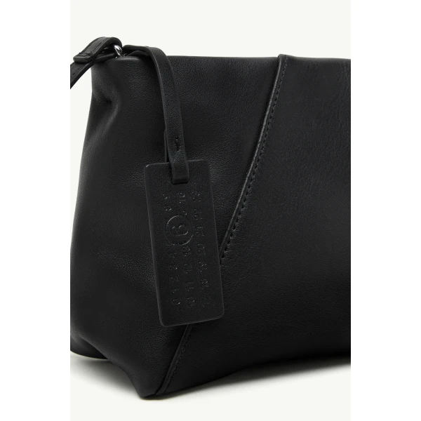 MM6 Maison Margiela Japanese Shoulder Bag in Black, view 5 | Shoulder & Crossbody Bags | Coveti
