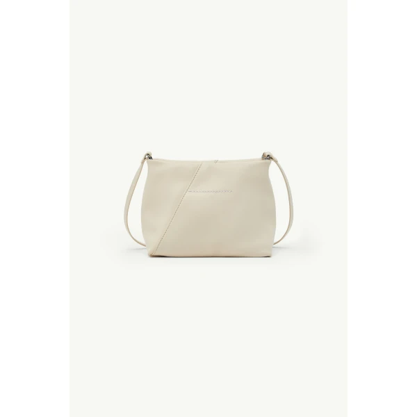 MM6 Maison Margiela Japanese Shoulder Bag in Pink Beige, view 4 | Shoulder & Crossbody Bags | Coveti