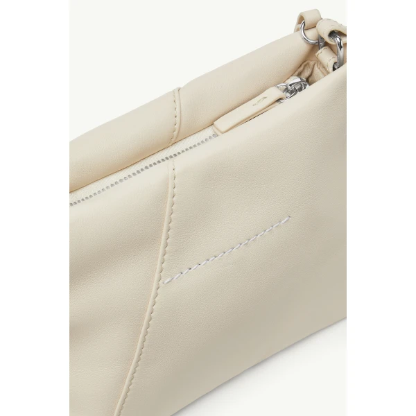 MM6 Maison Margiela Japanese Shoulder Bag in Pink Beige, view 6 | Shoulder & Crossbody Bags | Coveti