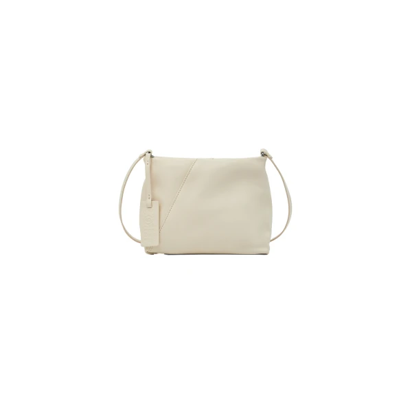 MM6 Maison Margiela Japanese Shoulder Bag in Pink Beige | Shoulder & Crossbody Bags | Coveti