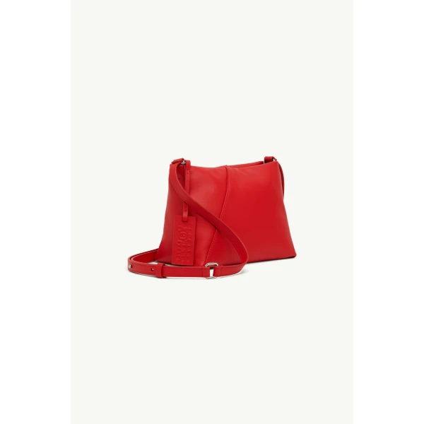 MM6 Maison Margiela Japanese Shoulder Bag in Red, view 3 | Shoulder & Crossbody Bags | Coveti