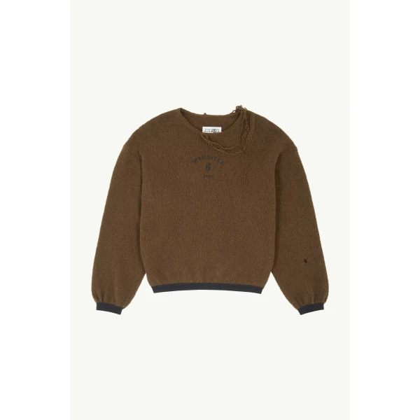 Knit Jumper in Khaki