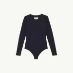 MM6 Maison Margiela Lycra Jersey Bodysuit in Black MM6 Maison Margiela Lycra Jersey Bodysuit in Black | Bodysuit | Coveti