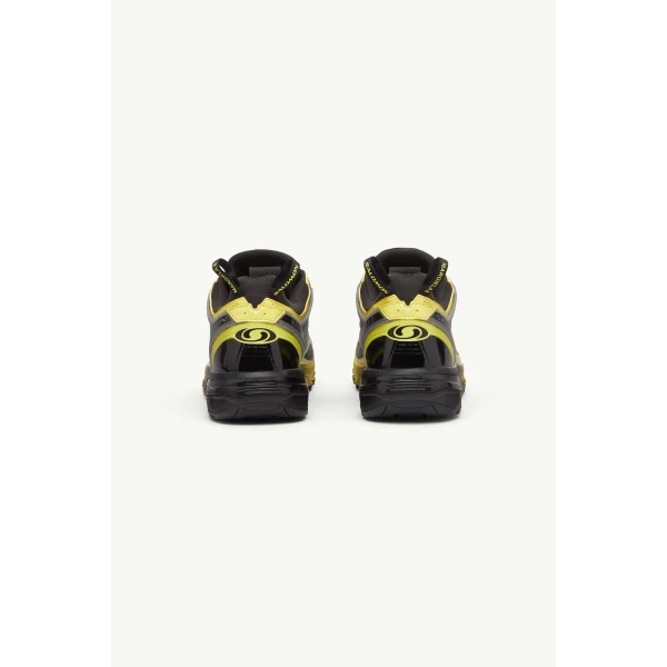 MM6 Maison Margiela MM6 x Salomon ACS Pro in Black and Yellow, view 4 | Sneakers | Coveti